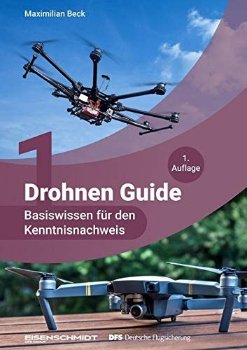Cover: Drohnen Guide – Basiswissen für den Kenntnisnachweis